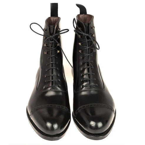 Cavan Black Lace Up Boot