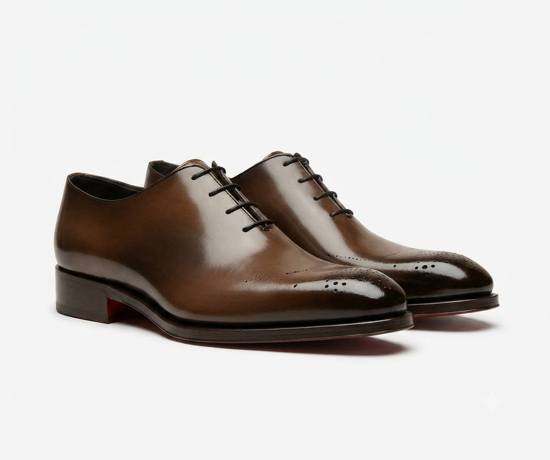 Alex Tan Brown Oxfords