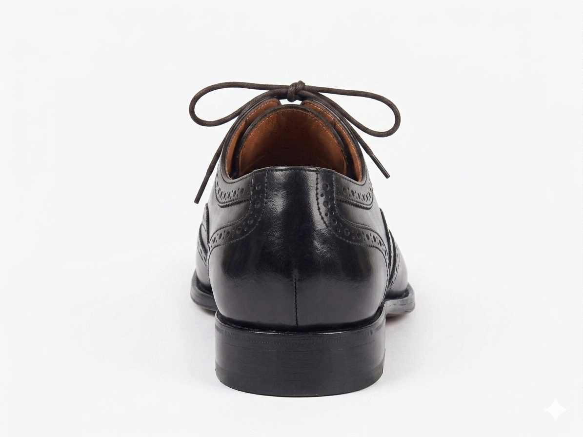 Adam Black Patina Wingtip