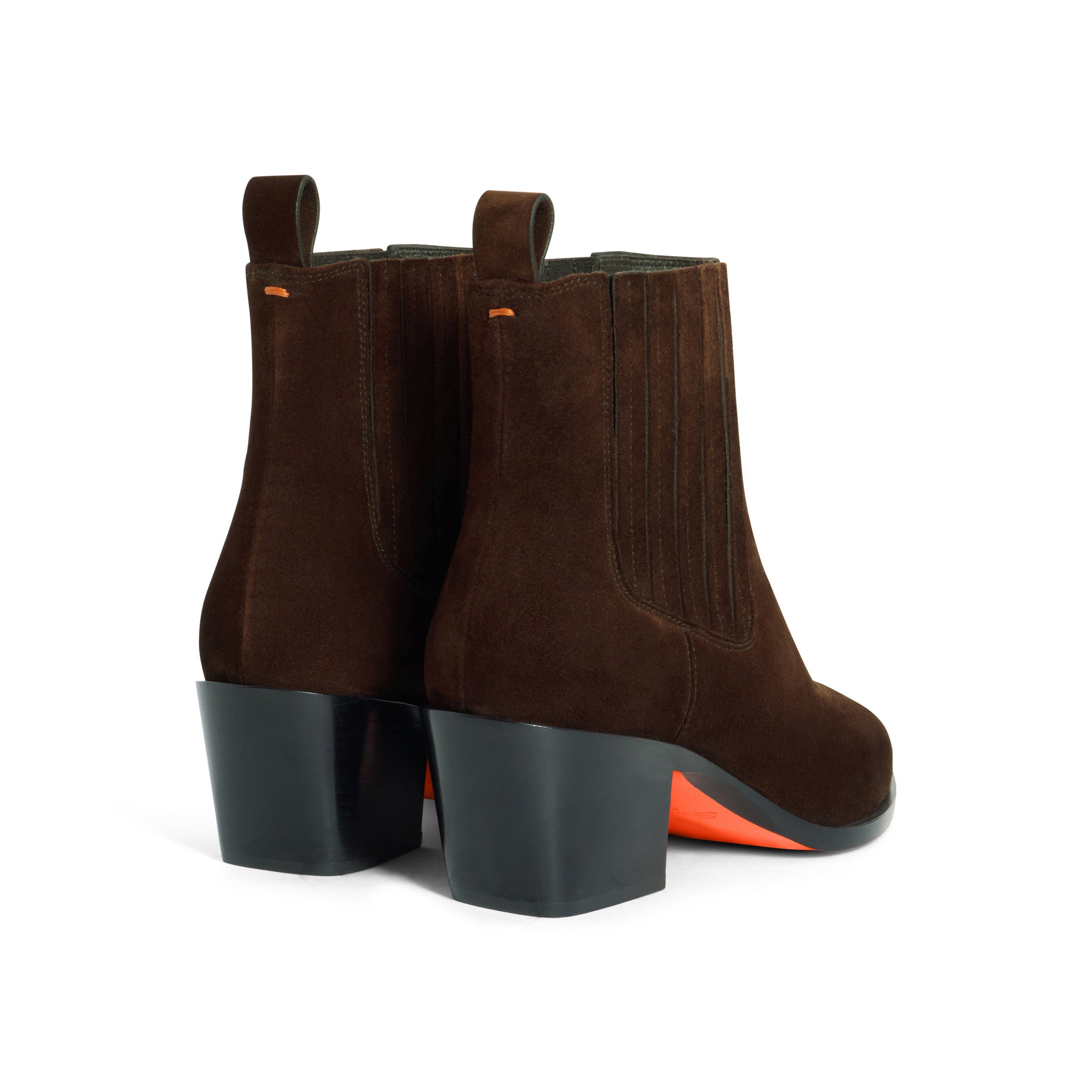 Victoria Brown Suede Pointed Ankle Boot