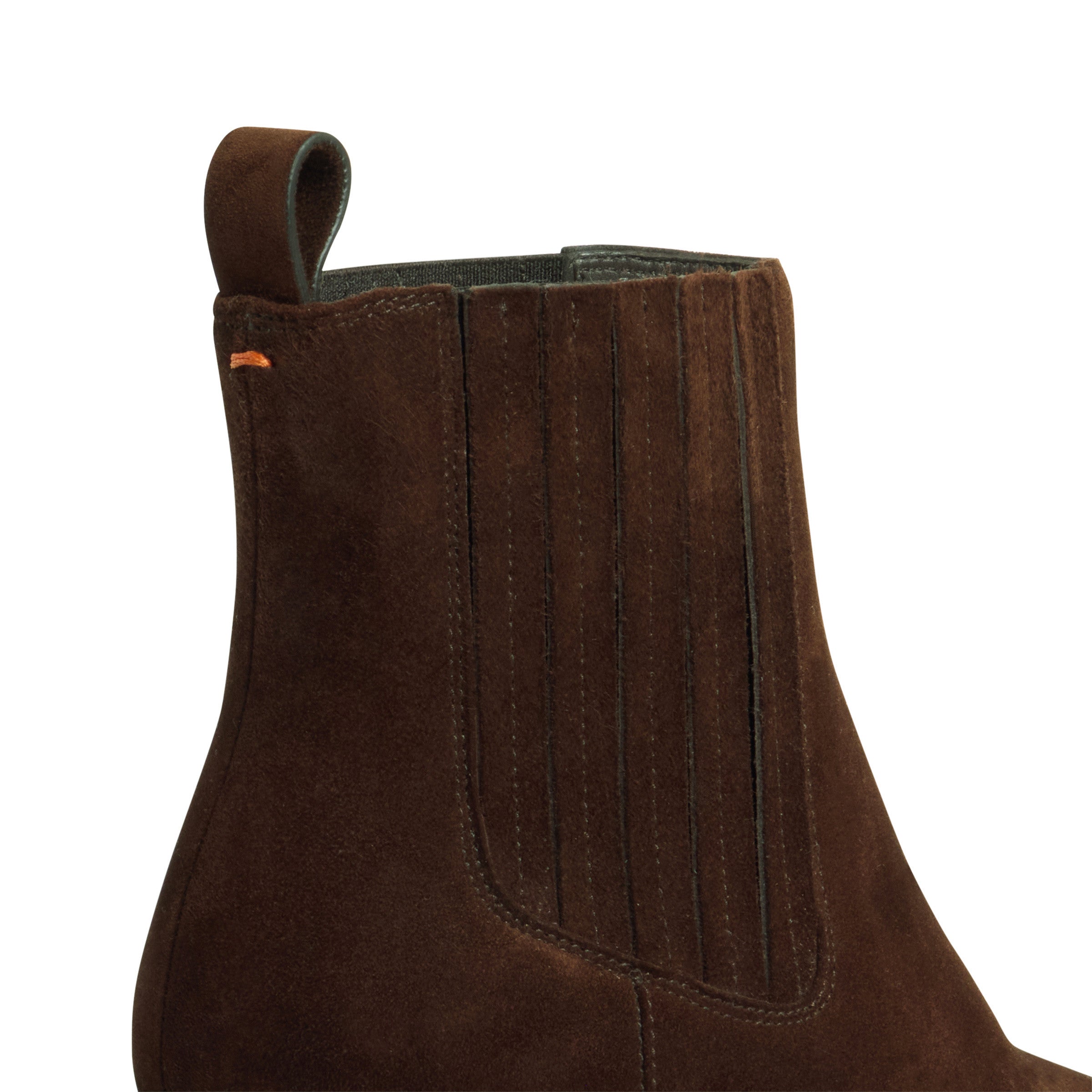 Victoria Brown Suede Pointed Ankle Boot