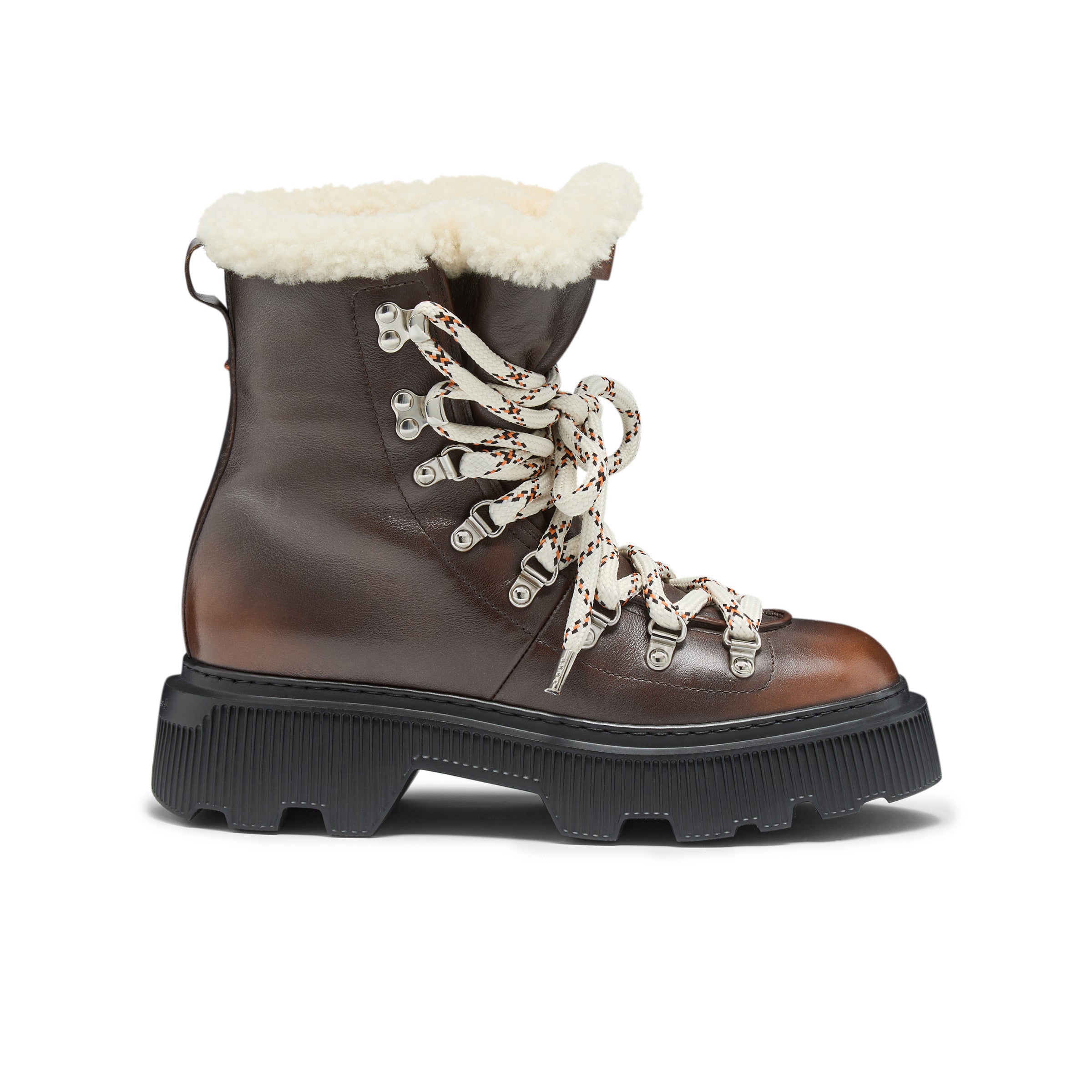 Megan White Fur Winter Boots