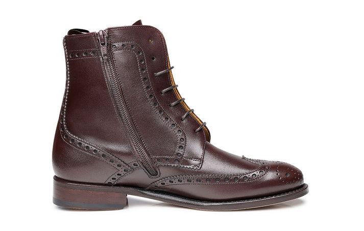 Brown Military Boot For Women