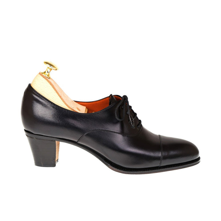 Taylor Black Derby Heels