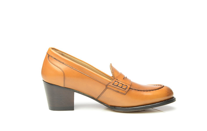 Tan Leather Office Plump