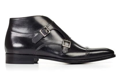 Murphy Black Monkstrap Boot