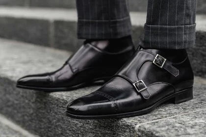 Murphy Black Monkstrap Boot