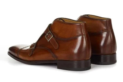 Murphy Tan Monkstrap Boot